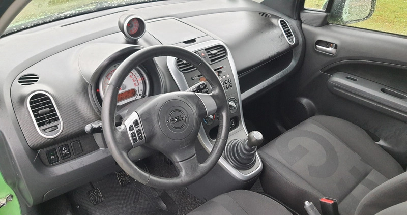 Opel Agila cena 17900 przebieg: 169000, rok produkcji 2009 z Mrągowo małe 781